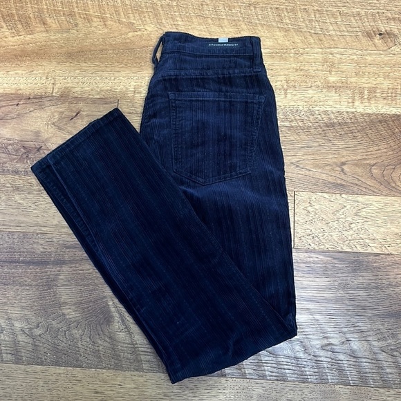Citizens Of Humanity Women’s Navy Blue High Rise Slim Ankle Jeans Size 24 - Picture 1 of 9